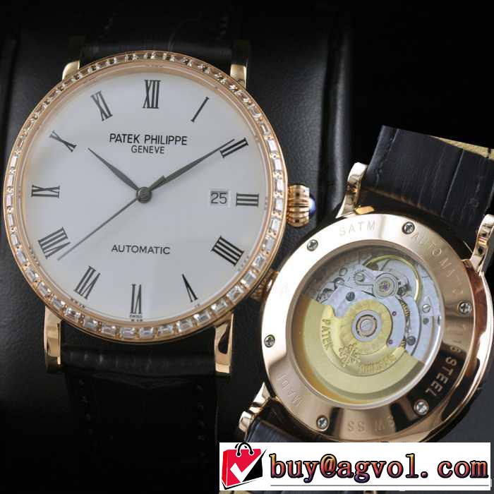 自動巻き スイスムーブメント  男性用腕時計 patek philippe philippe パテックフィリップ  メンズ腕時計